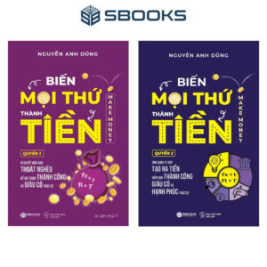 ￼Sách - Combo 2 Cuốn Biến Mọi Thứ Thành Tiền (Quyển 1+2)