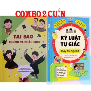 Combo 2 Cuốn: Tại Sao Phải Học + Kỷ Luật Tự Giác Thay Đổi Cuộc Đời