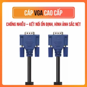 Dây Cáp Màn Hình Máy Tính VGA Cao Cấp Chống Nhiễu