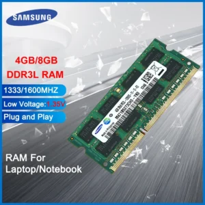 Samsung DDR3L 4Gb 8Gb RAM 1600Mhz 1333Mhz Bộ nhớ máy tính xách tay 1.35V 1.5V SODIMM cho máy tính xách tay