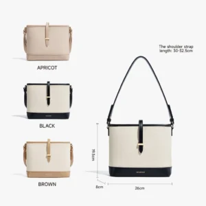 MOSSDOOM Túi Xách Màu Sắc Thời Trang Cho Nữ