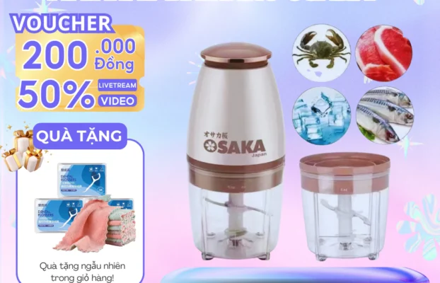 🌟 MÁY XAY OSAKA NHẬT BẢN – TRỢ THỦ ĐẮC LỰC CHO MỌI GIAN BẾP! 🌟