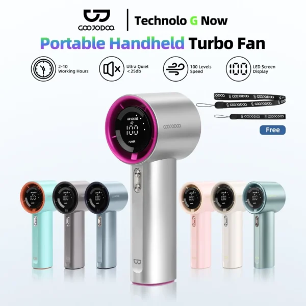 Quạt Mini cầm tay 100 tốc độ gió